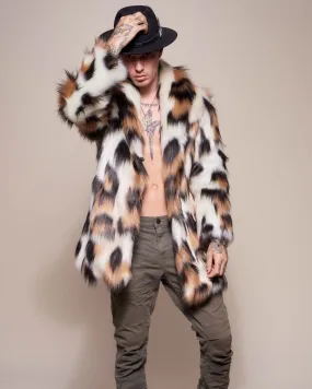 Men's Faux Fur Coat | Manx Cat