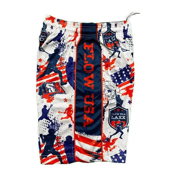 Mens Flow Laxx USA Short