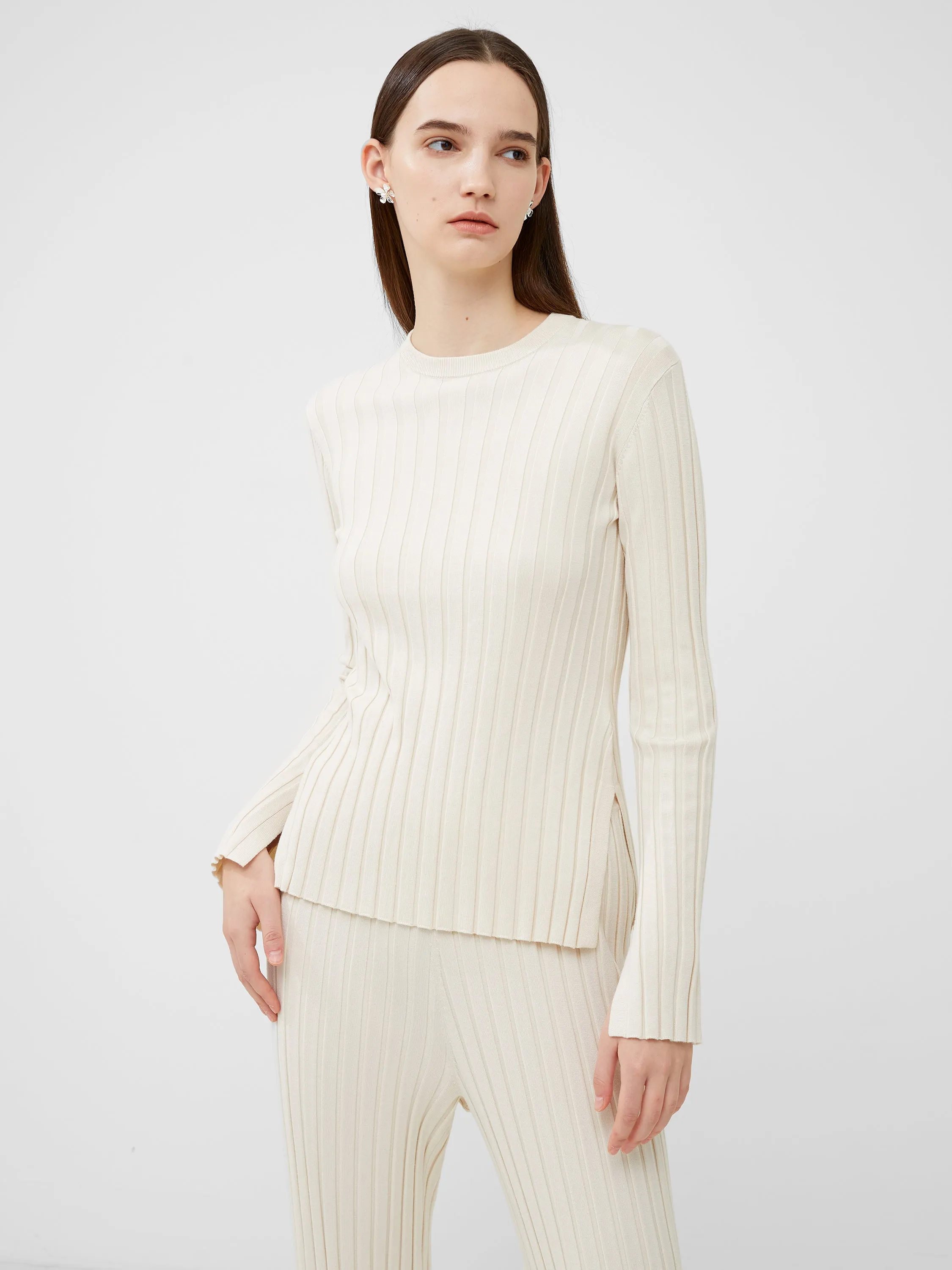 Minar Pleated Sweater