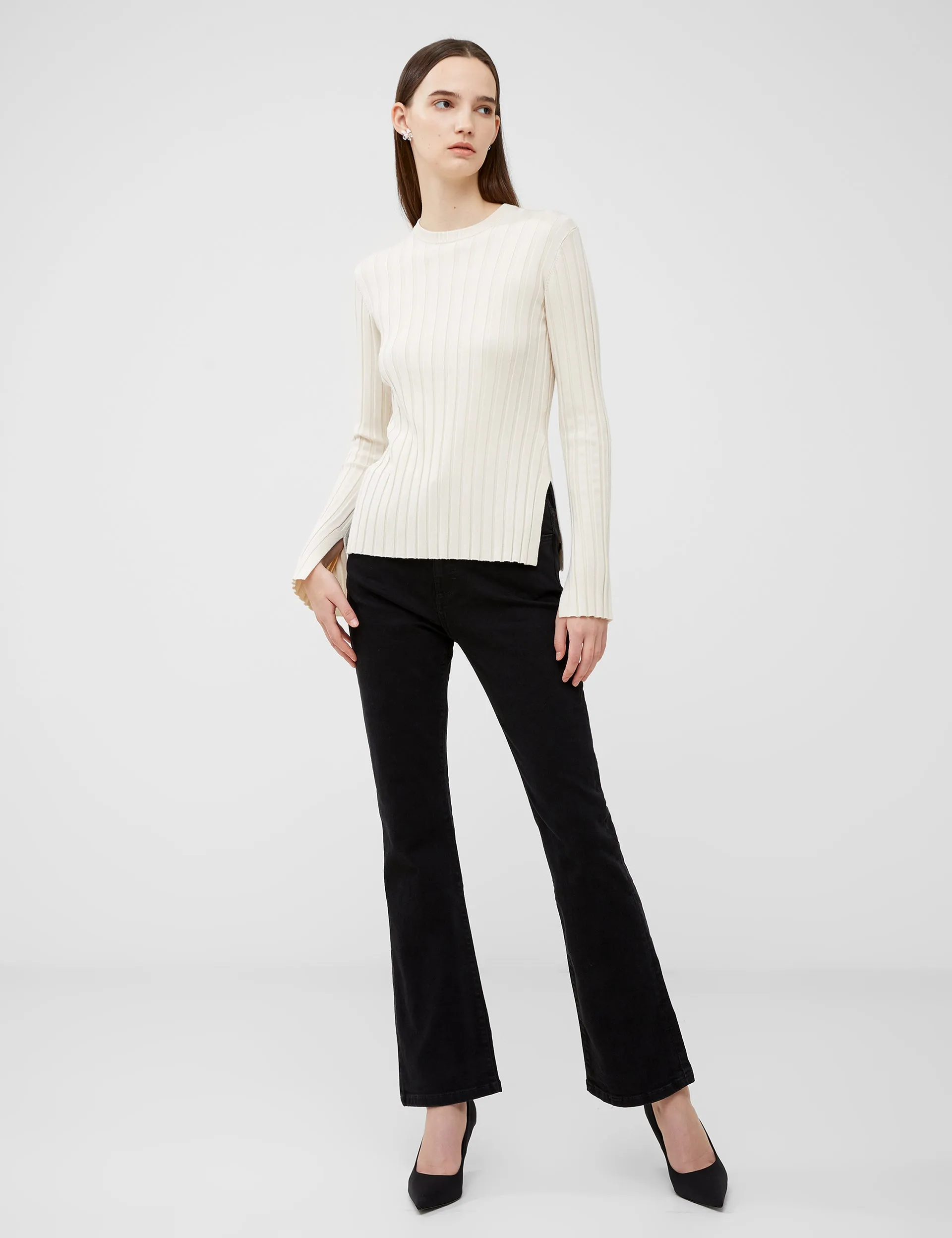 Minar Pleated Sweater