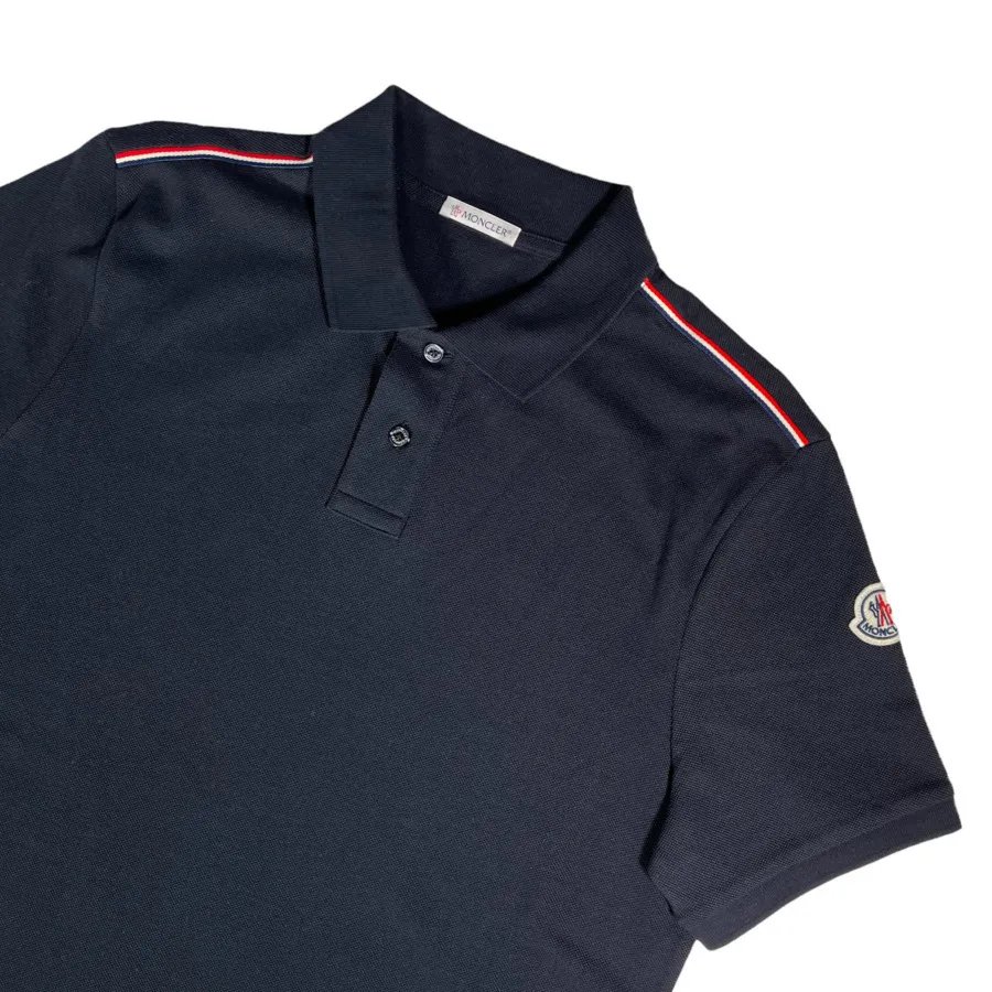 MONCLER  |Cotton Short Sleeves Logos on the Sleeves Logo