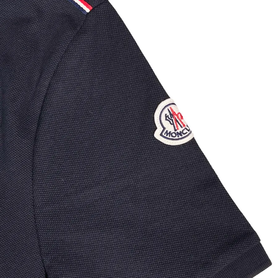 MONCLER  |Cotton Short Sleeves Logos on the Sleeves Logo