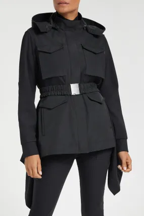 Nariah Modern Rain Jacket Black