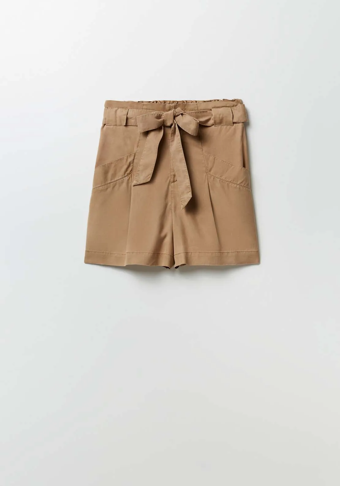 Paper Bag Bermuda Shorts