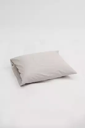 Percale Pillowcase Soft Grey