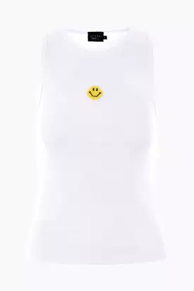 Pixel cotton tank top