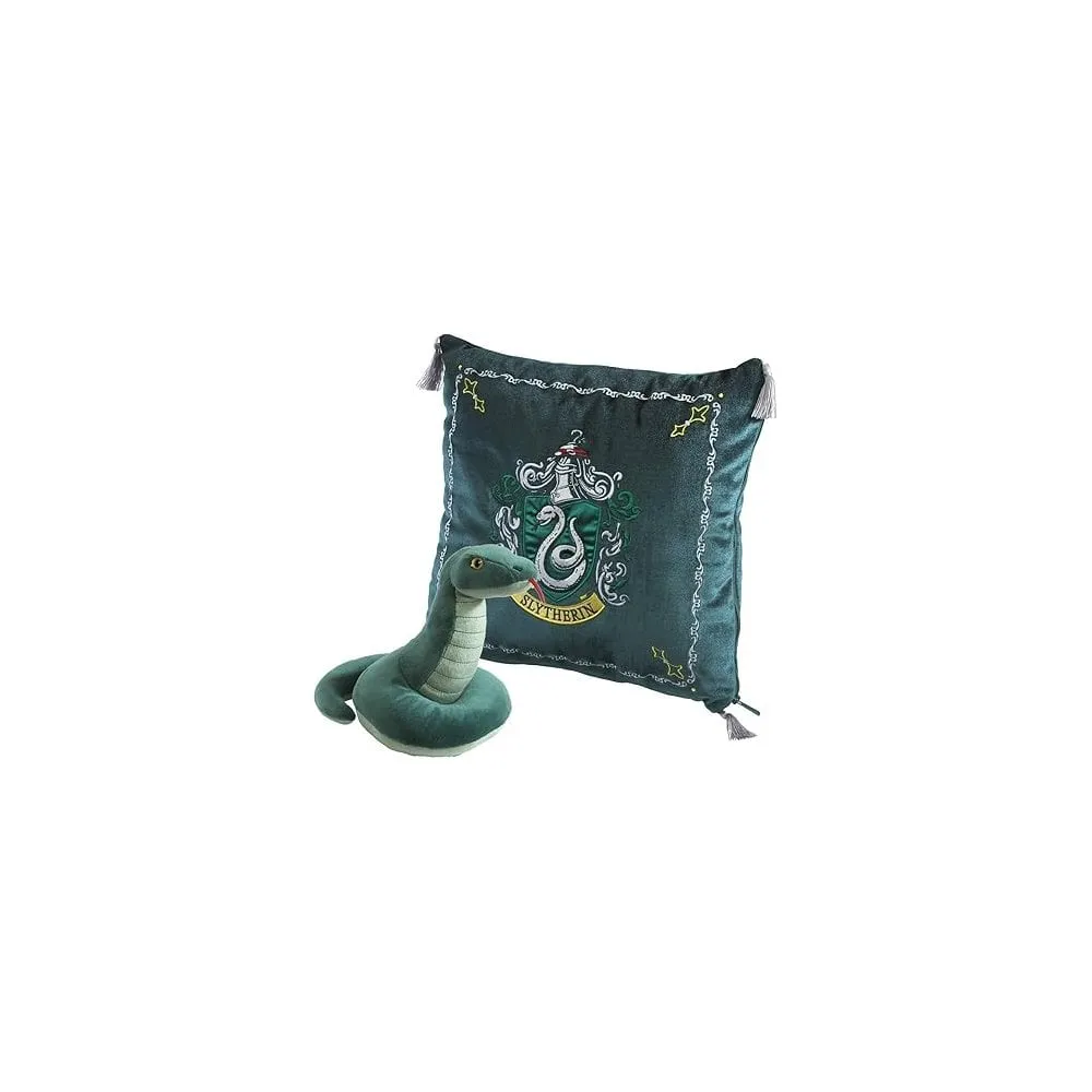 Plush Slytherin House Mascot Cushion