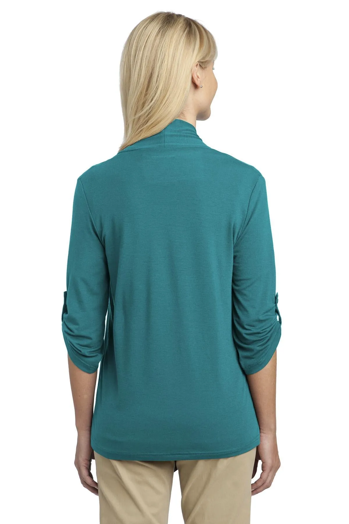 Port Authority Ladies Concept Shrug L543 Teal Green