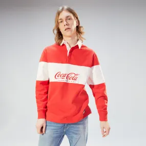 Pure Cotton Coca-cola Rugby Shirt | Hoodies | Tommy Hilfiger