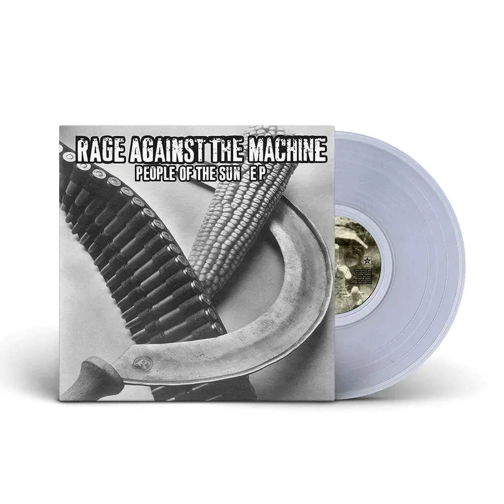 RAGE AGAINST THE MACHINE 'PEOPLE OF THE SUN' 10 EP (Clear Vinyl)