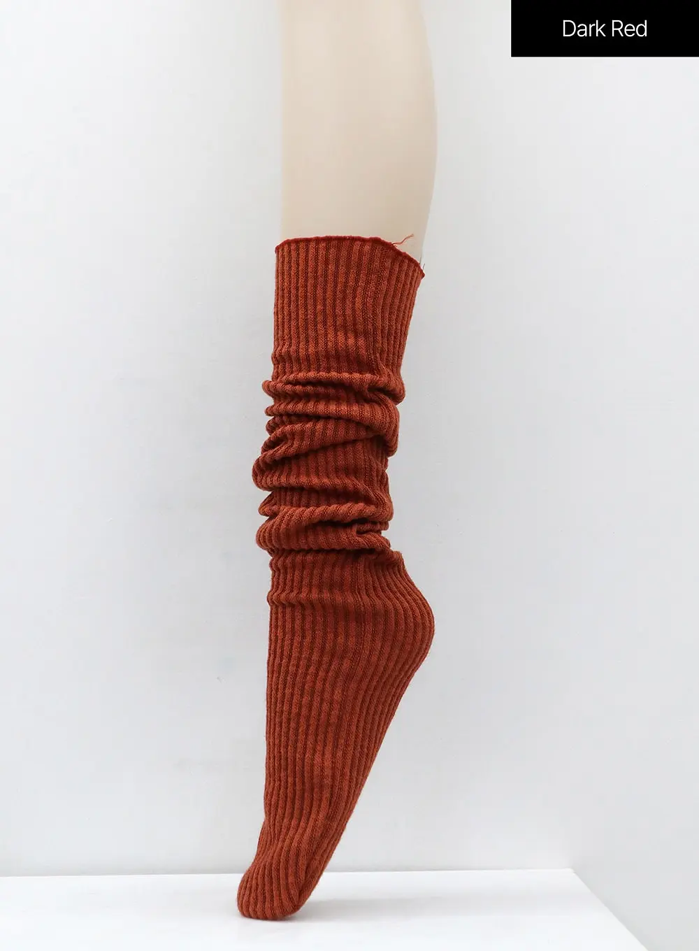 Ribbed Knit Knee Socks OS15