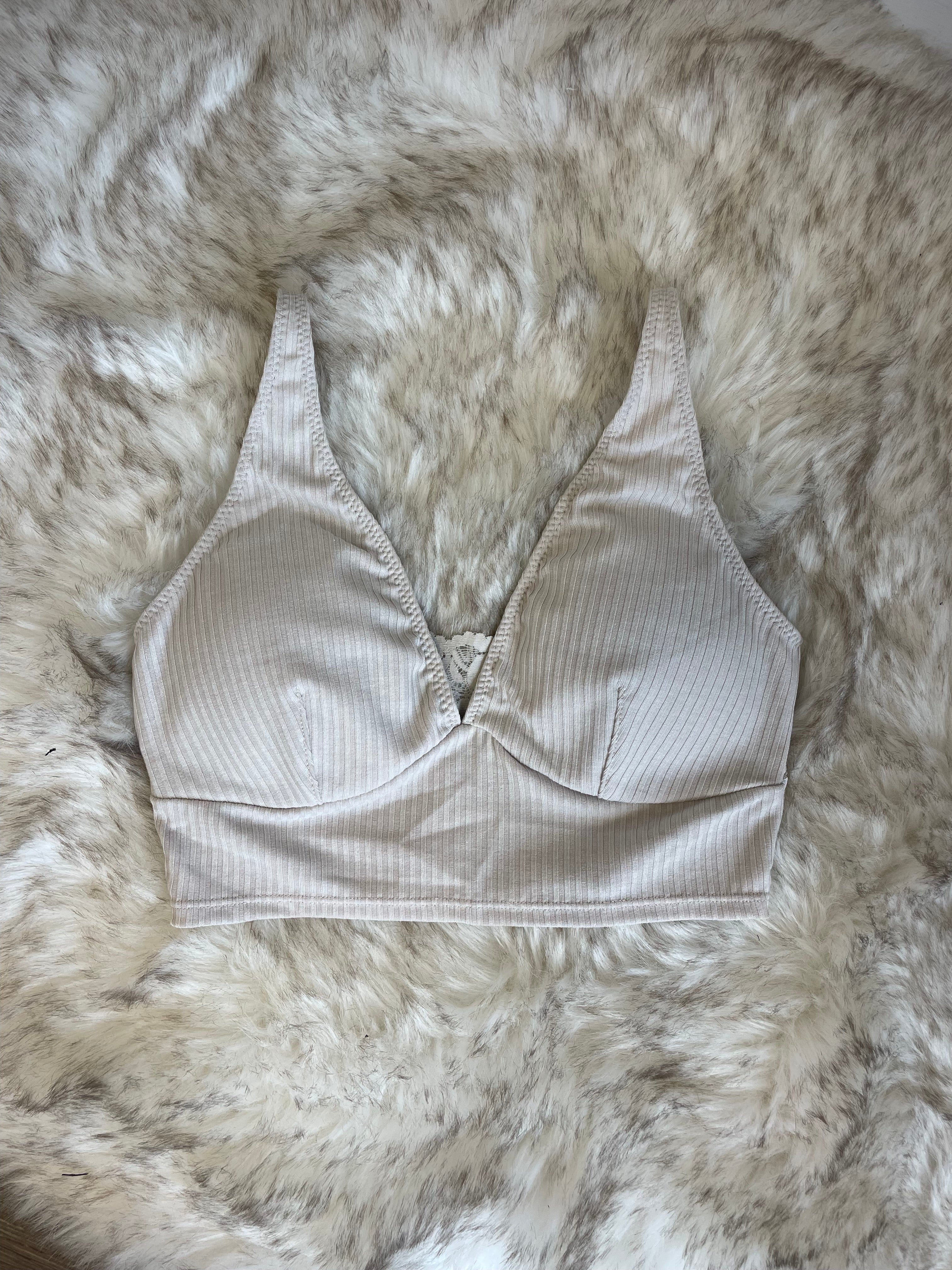 Rosie Ribbed Knit Bralette