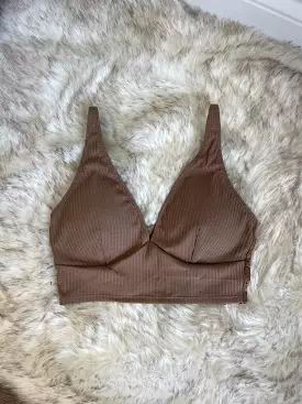 Rosie Ribbed Knit Bralette