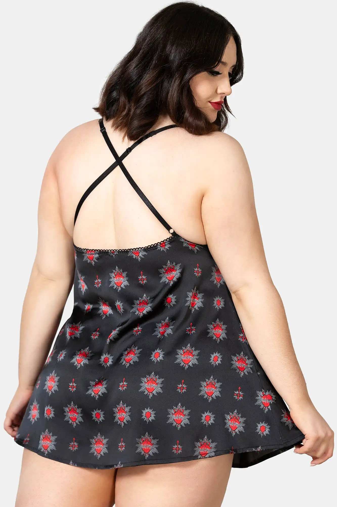 Ruby Tears Slip Dress [PLUS]