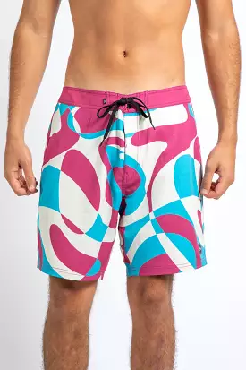 Rusty USA Bixby 18 Boardshort Bright Pink BRIGHT PINK