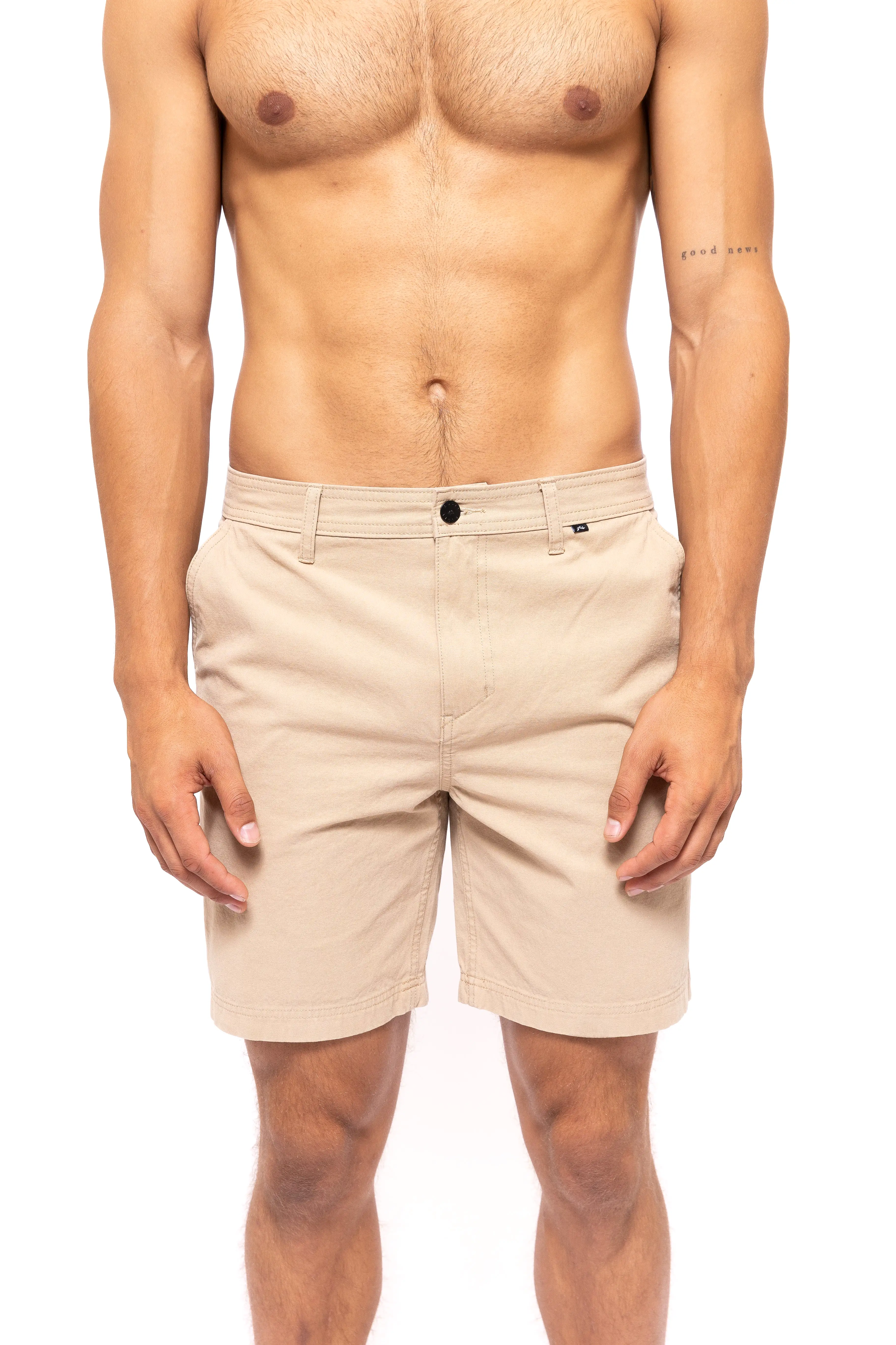 Rusty USA Cardiff 18 Walkshort Light Fennel LIGHT FENNEL