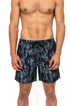 Rusty USA Fresno 17 Elastic Boardshort Blue Wash BLUE WASH