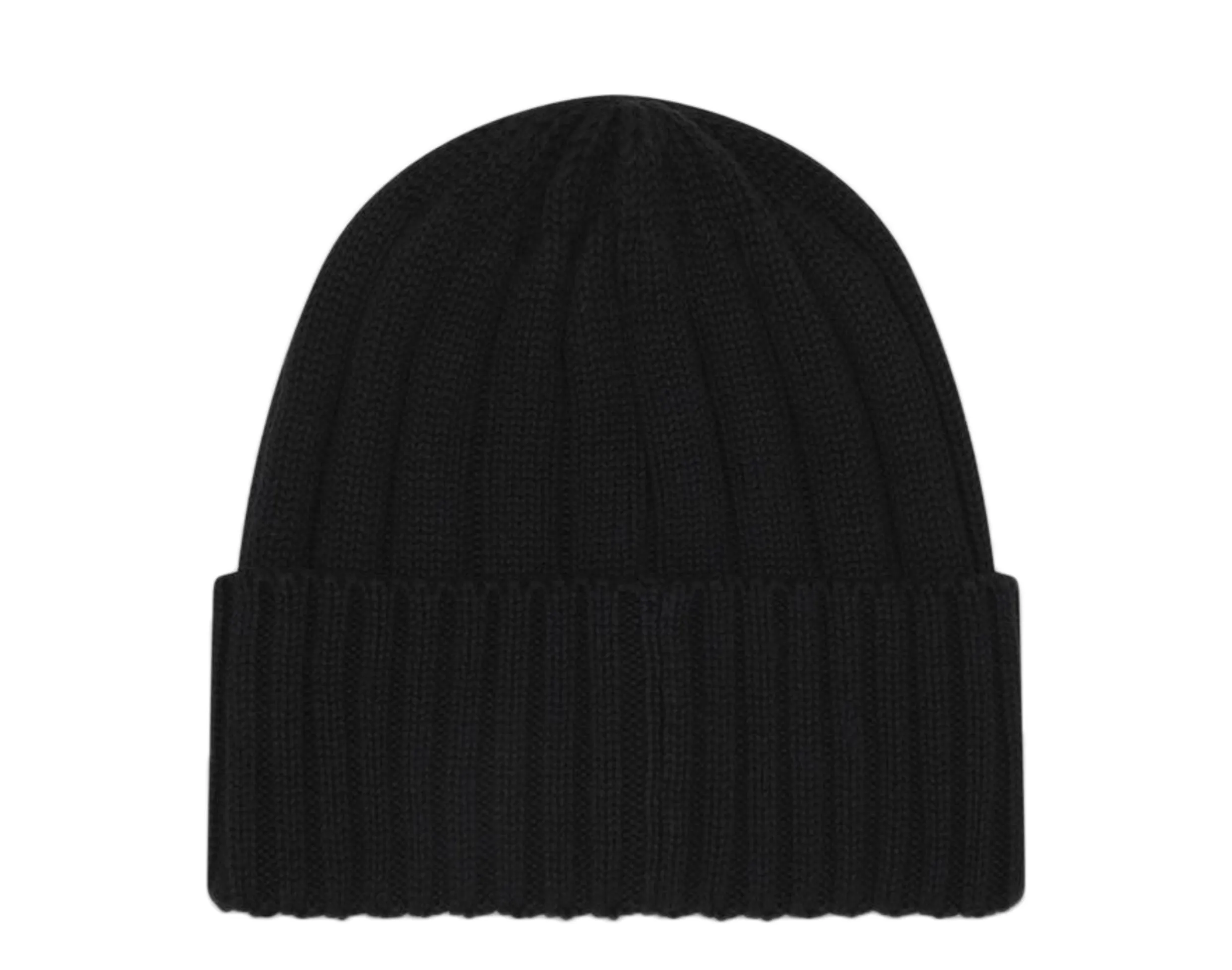 Save The Duck Large Logo Cotton Knit Cuffed Beanie