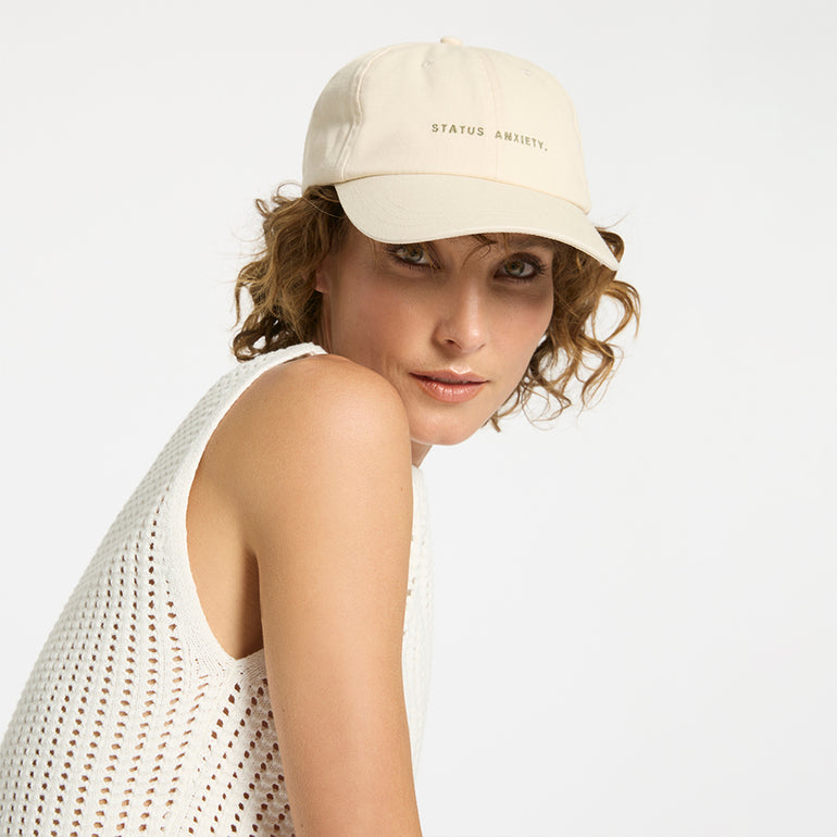 Status Anxiety - Under The Sun Cap - Cream