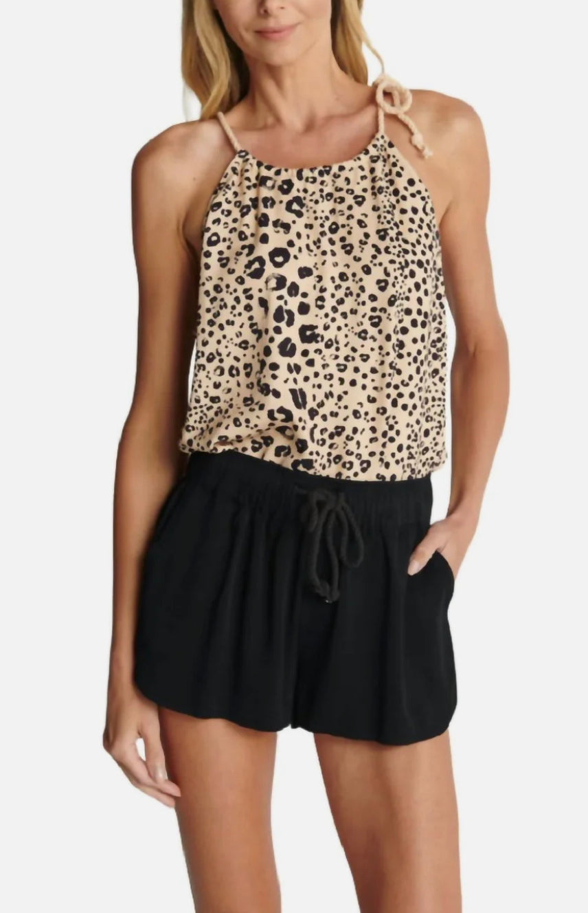 Sundays - Rome Tank - Cheetah Print