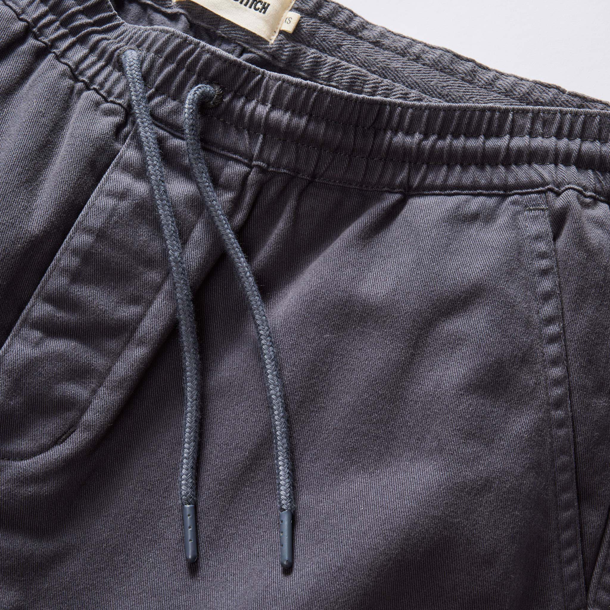 The Apres Short in Organic Dark Blue Foundation Twill