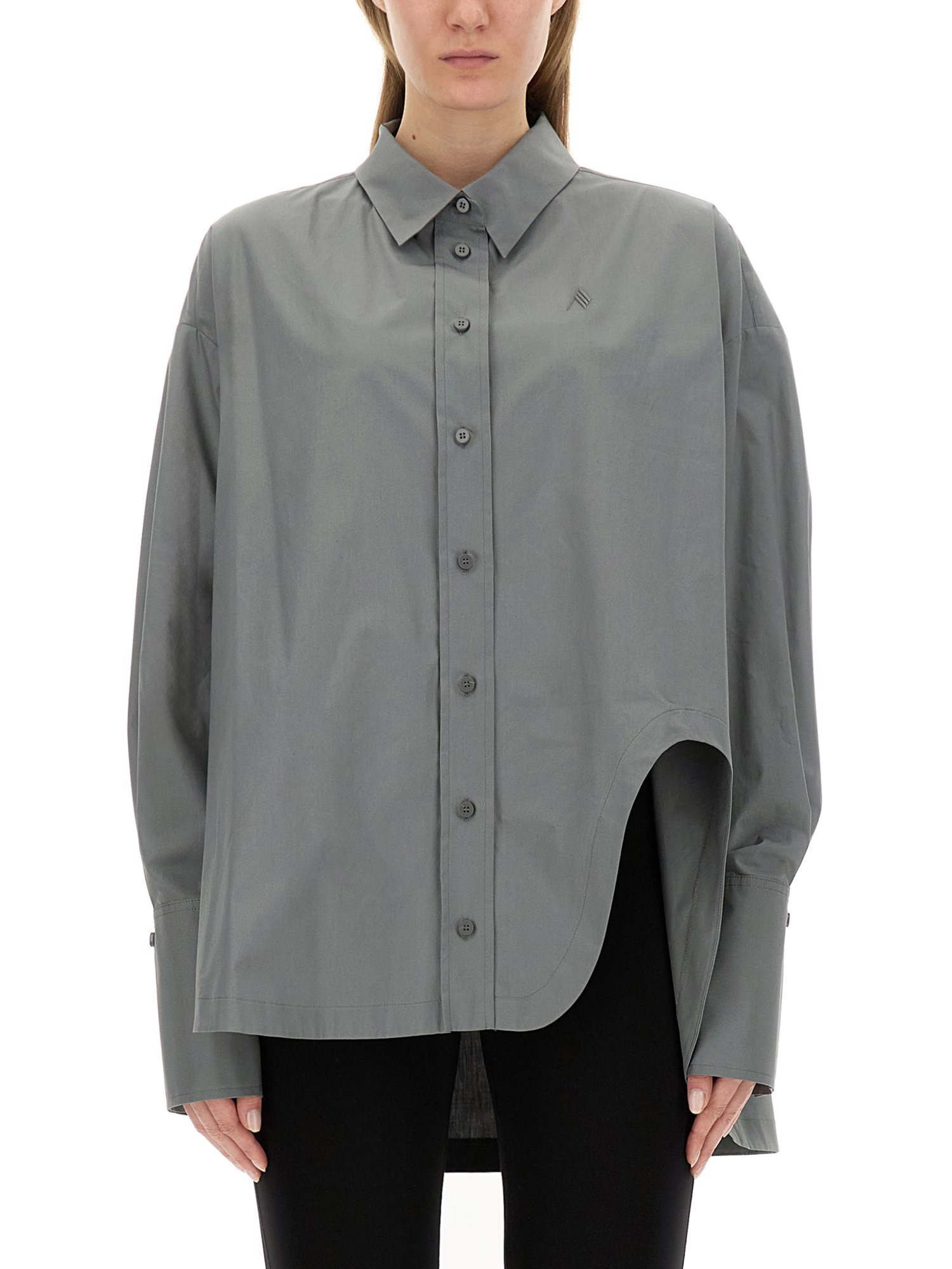 THE ATTICO    COTTON POPLIN DIANA SHIRT