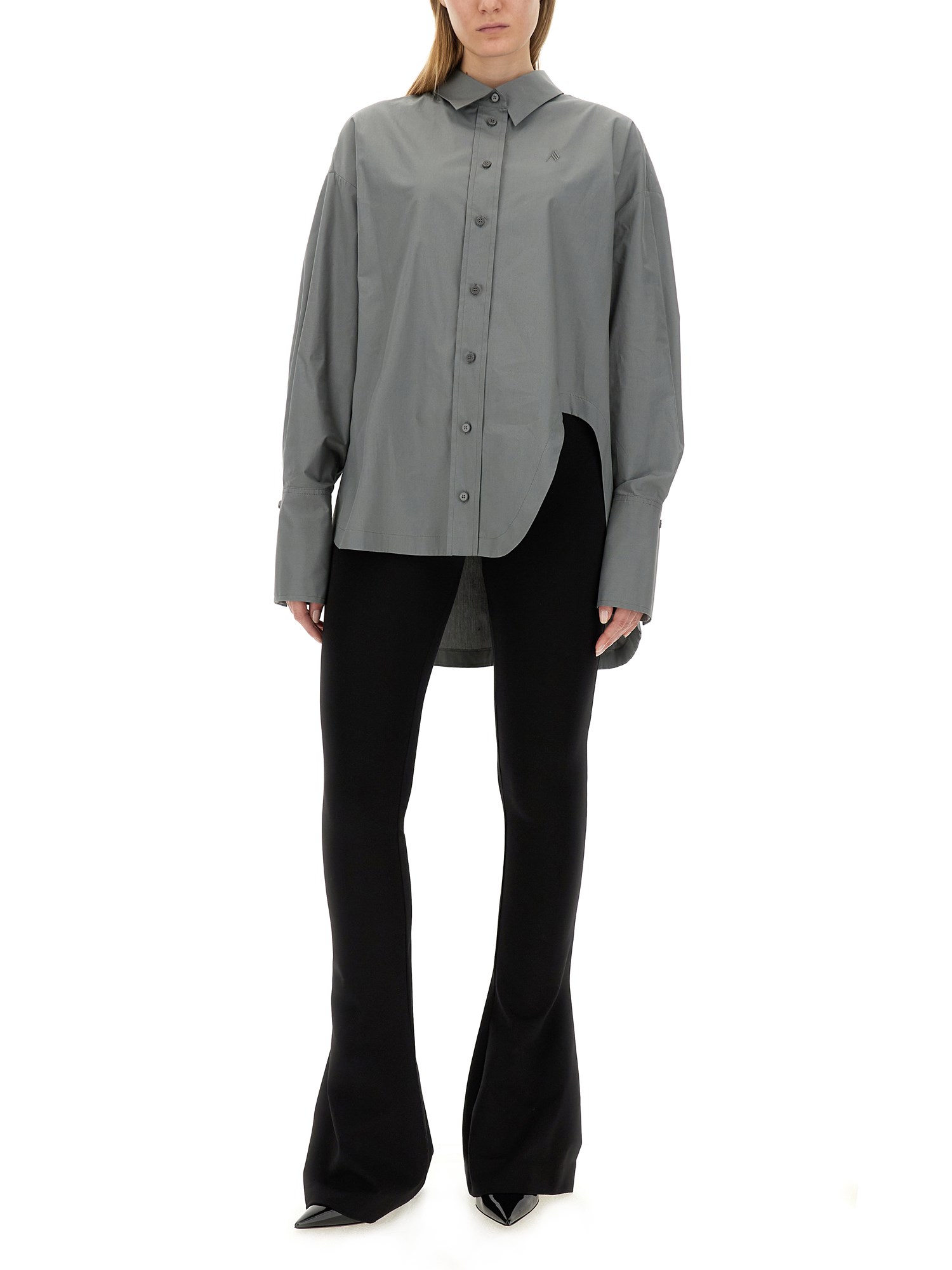 THE ATTICO    COTTON POPLIN DIANA SHIRT