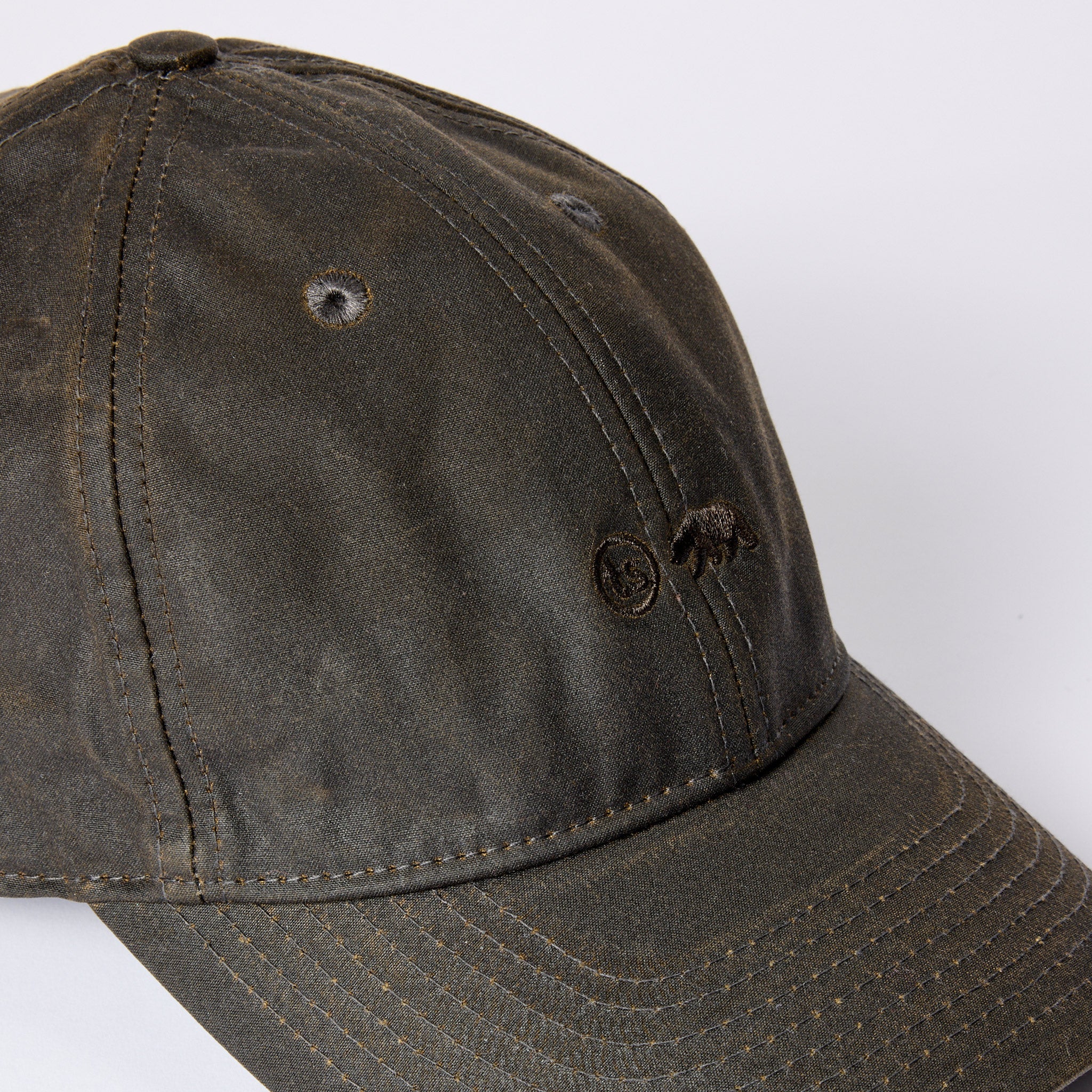 The Ball Cap in Soil Waxed Canvas