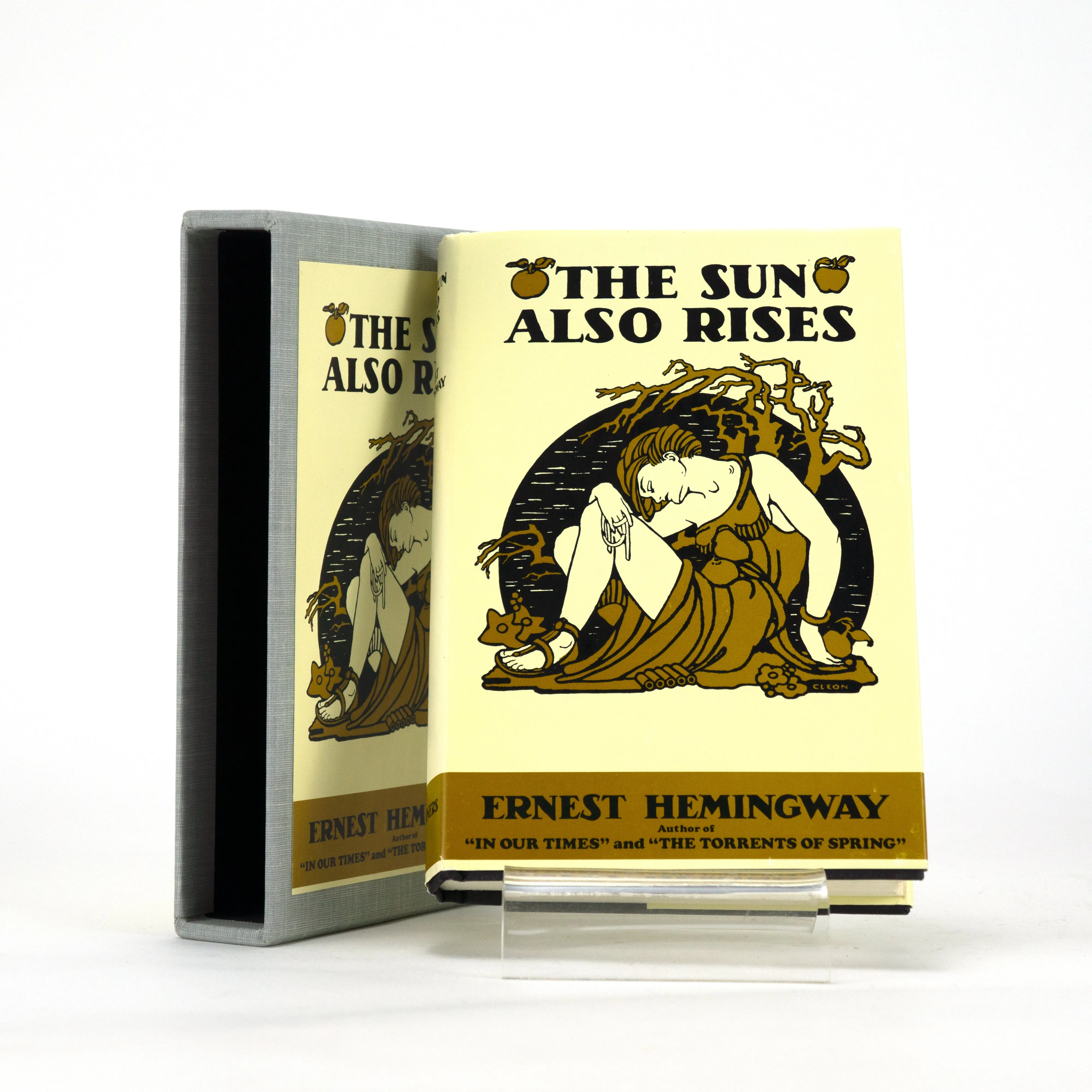 The Sun Also Rises, Ernest Hemingway. Charles Scribner’s and Sons, 1926. First Edition reprint by Collector’s Reprints, Inc., 19