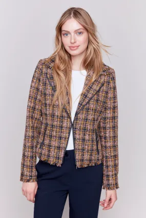 Tweed Moto Jacket