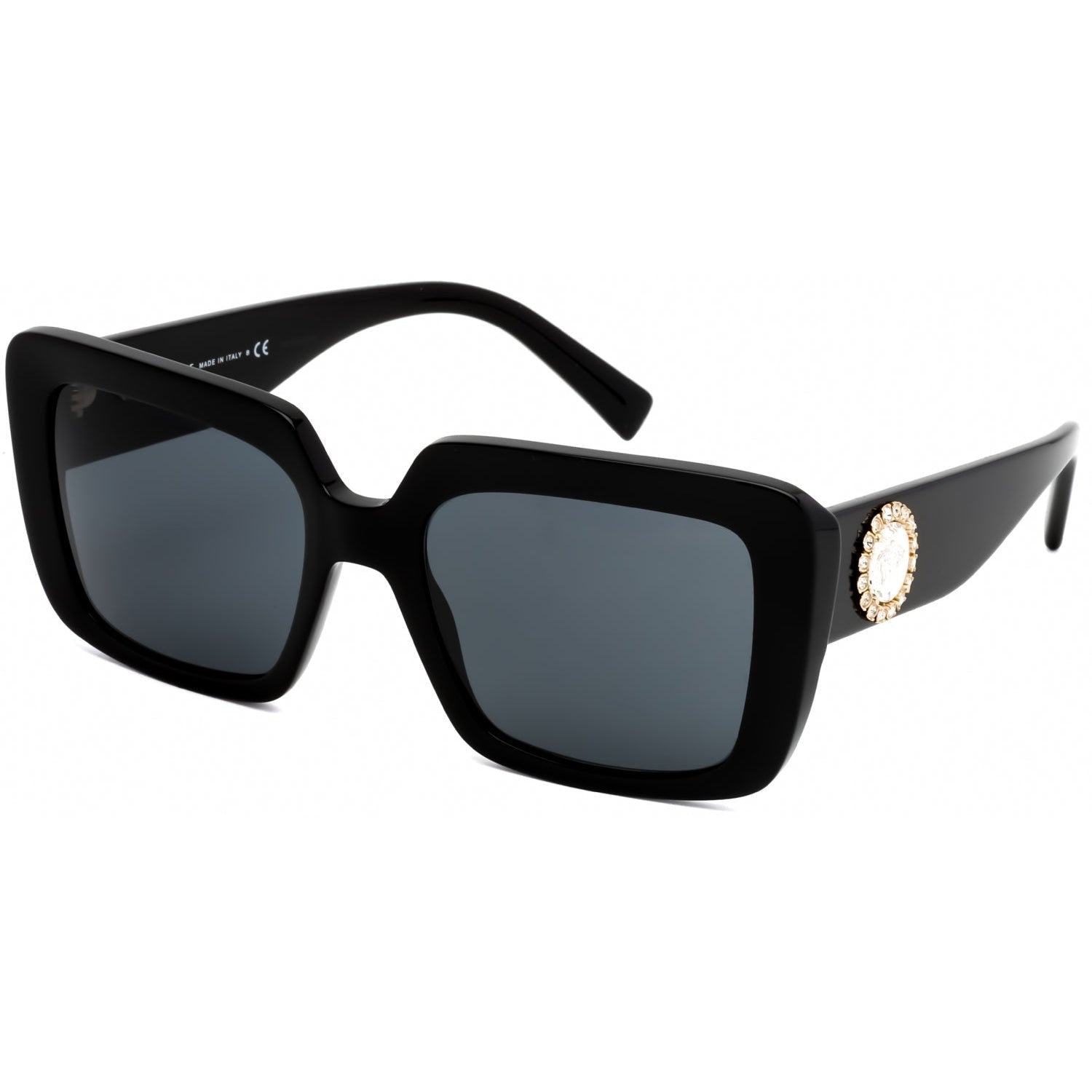 Versace VE4384B Sunglasses Black / Grey Women's