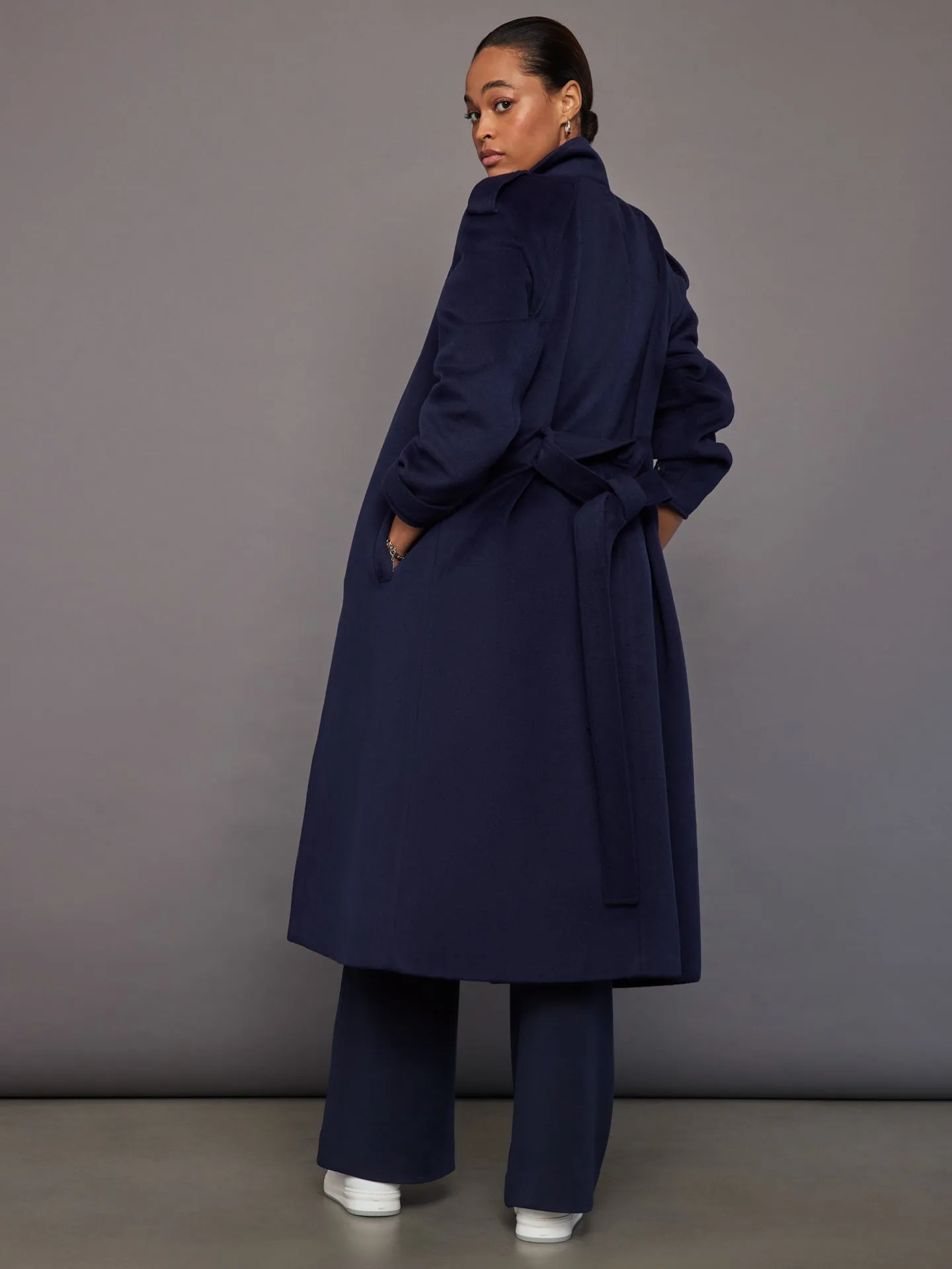 Voss Coat - Navy