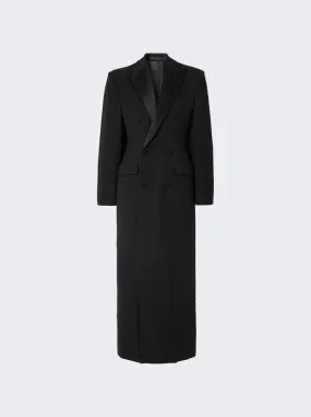 WARDROBE.NYC   Sculpted Coat Dress Black 